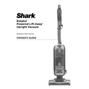 Shark Rotator Powered Lift-Away NV650 Vacuum manual cover