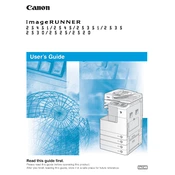 Canon imageRUNNER 2520 manual cover