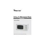 Magic Chef MCM990B Microwave manual cover