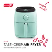 Dash DCAF200 Tasti-Crisp Air Fryer manual cover