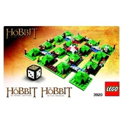 LEGO The Hobbit 3920 Construction Set manual cover