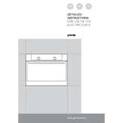 Gorenje BO547S10X Oven manual cover