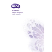 BenQ MW870UST manual cover