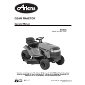 Ariens 936 Series 936093 Tractor manual cover