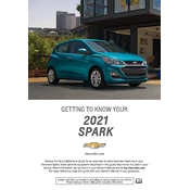 Chevrolet Spark 2021 manual cover