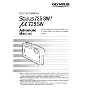 Olympus Stylus 725 SW manual cover