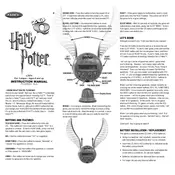 Radica Mattel 20Q Harry Potter L7274 Toy manual cover