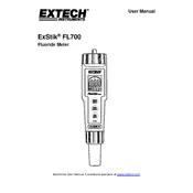 Flir Extech ExStik FL700 Meter manual cover