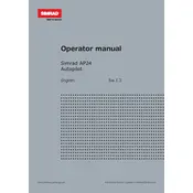 Simrad Navico AP24 Autopilot System manual cover