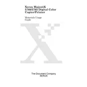 Xerox 5760 Printer manual cover