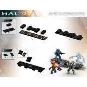 Mega Bloks Mattel Halo Spartan IV Battle Pack III DPP70 Construction Set manual cover