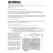 Yamaha HTR-6090 Firmware manual cover