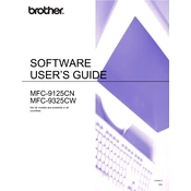 Brother MFC-9125CN manual cover