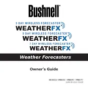 Bushnell 950015C Forecaster manual cover