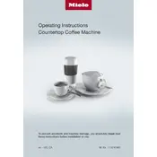 Miele CM 7750 CoffeeSelect Coffee Machine manual cover