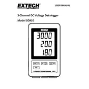 Flir Extech SD910 Datalogger manual cover