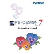 Brother PE-DESIGN Ver.7.0 manual cover