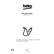 Beko LP1671DB manual cover