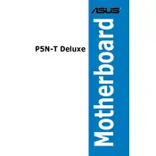 ASUS P5N-T Deluxe Motherboard manual cover