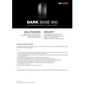 be quiet! Dark Base 900 Black Case manual cover