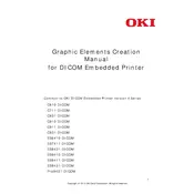 Oki C610 DICOM Printer manual cover