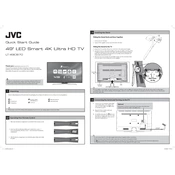 JVC LT-49C870 manual cover