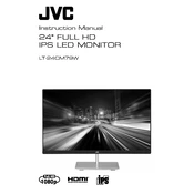 JVC LT-24CM79W manual cover