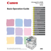 Canon imageCLASS MF7400 manual cover