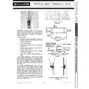 Shure SM51 1967 Microphone manual cover