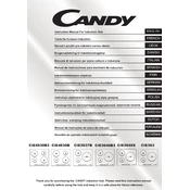 Candy CIE3637B manual cover