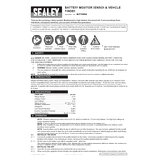 Sealey BT2020 Sensor manual cover