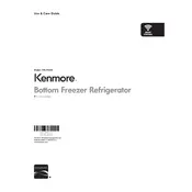 Kenmore 70357 795.7035 Refrigerator manual cover