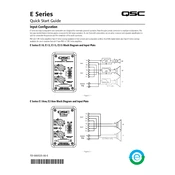 QSC E Series E110 manual cover