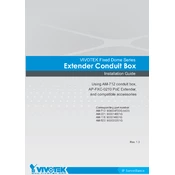 Vivotek AM-712 Conduit Box manual cover