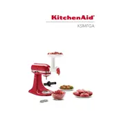 KitchenAid KSMFGA Grinder manual cover