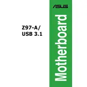 ASUS Z97-A-USB 3.1 Motherboard manual cover