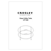 Crosley CF1308 Table manual cover