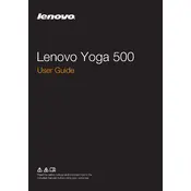 Lenovo IdeaPad Yoga 500-14ACL Laptop manual cover