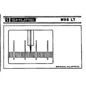 Shure M95 LT Microphone manual cover