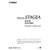 Yamaha Electone Stagea ELC-02 Keyboard