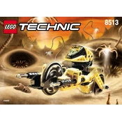 LEGO Technic 8513 Construction Set manual cover