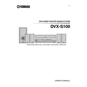 Yamaha DVR-S100 Theater System manual cover