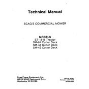 Scag ST-18-B Tractor manual cover