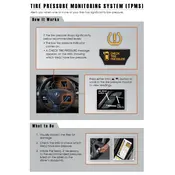 Acura TL Base Tire Pressure Monitoring System 2014 Sedan manual cover