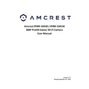 Amcrest IP4M-1041B Security Camera manual cover