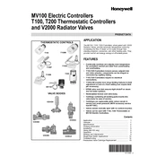 Honeywell MV100 Controller manual cover