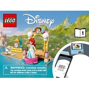 LEGO The Little Mermaid 43191-1 Construction Set manual cover