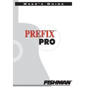 Fishman Prefix Pro Preamplifier manual cover