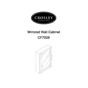 Crosley CF7028 Cabinet manual cover