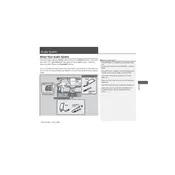 Acura ILX Audio Operation 2021 Sedan manual cover